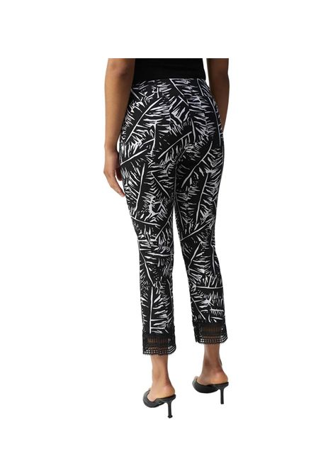 Pantalone Joseph Ribkoff donna 251218 Fantasia slim fit orlo in pizzo vita media JOSEPH RIBKOFF | Pantaloni | 251218272